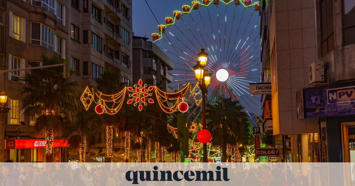 Las luces de Vigo costarán 60.000 euros: “Si quitáramos la Navidad ganaría Putin”
